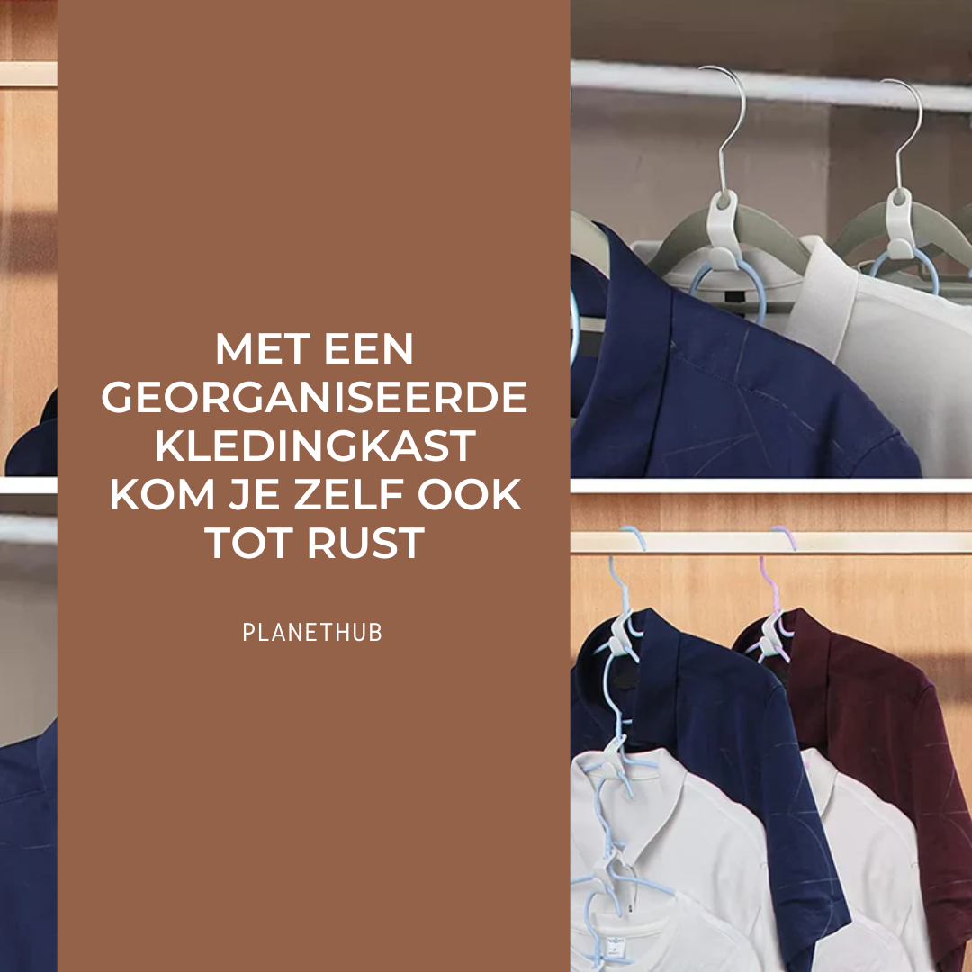 Ruimtebesparende Kledinghaken